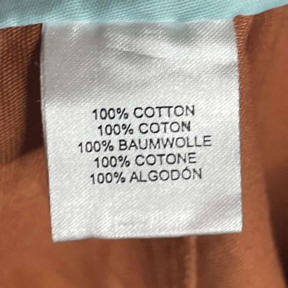 Samantha Pleet X Urban Outfitters High Waist Petal Short Rust Orange Size 4 - Picture 7 of 9